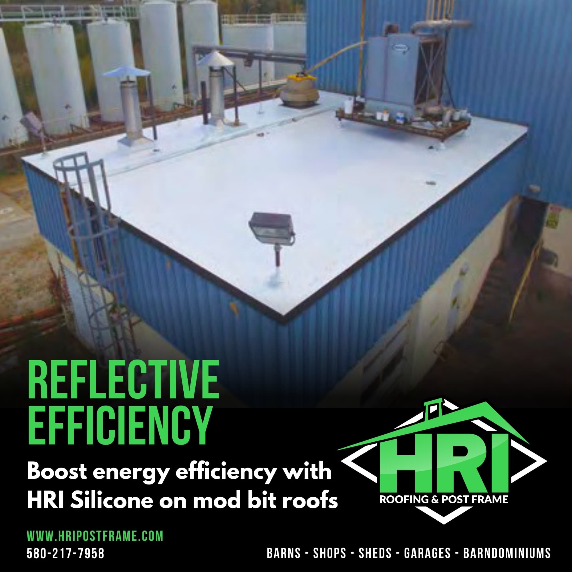 Achieve Energy Efficiency with HRI Silicone Coatings